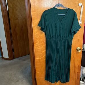 Pleated dress
